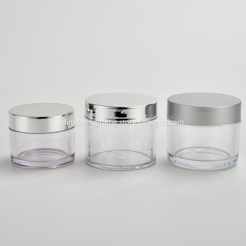 Various Capacities Plastic PETG Cosmetic Cream Jar